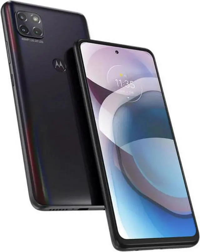 Alt view image 7 of 7 - Motorola One 5G Ace 64GB XT2113-1 Verizon Prepaid Only 6.7 in IPS LCD Display 4GB RAM Triple Camera Smartphone - Volcanic Gray