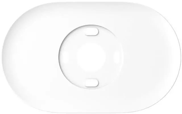 Alt view image 4 of 7 - Google Nest GA01837-US Thermostat Trim Kit Wall Plate Cover - Snow - Open Box