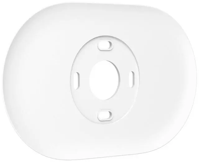 Alt view image 6 of 7 - Google Nest GA01837-US Thermostat Trim Kit Wall Plate Cover - Snow - Open Box