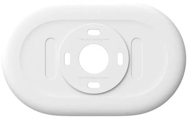 Alt view image 5 of 7 - Google Nest GA01837-US Thermostat Trim Kit Wall Plate Cover - Snow - Open Box