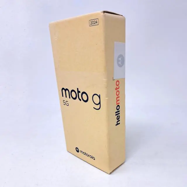 Alt view image 6 of 7 - Motorola Moto G 5G 2024 128GB SM-XT2417-1 Factory Unlocked 6.6 in 4GB RAM Smartphone - Sage Green