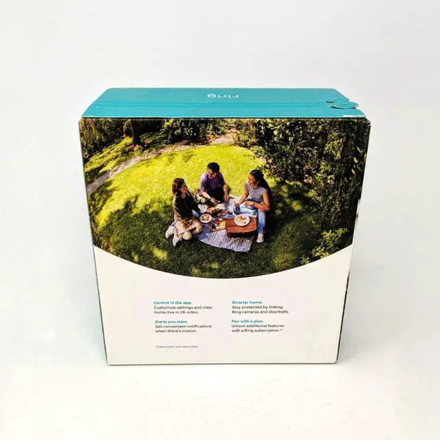 Alt view image 4 of 7 - Ring Outdoor Cam Plus, Plug-In Battery  2K Video with Ring Vision, white