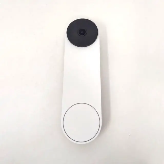 Alt view image 2 of 7 - Google Nest Video doorbell GA01318-US Wireless Battery - Snow - Like new