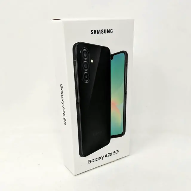 Alt view image 3 of 7 - Samsung Galaxy A26 5G SM-A266M/DS 256GB Factory Unlocked  6.7 inch 8GB RAM Smartphone - Black - New
