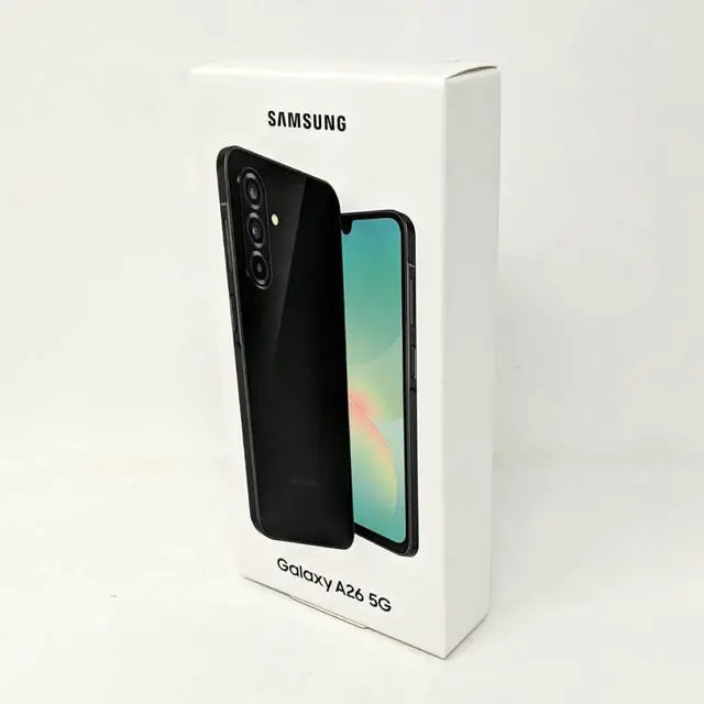Alt view image 6 of 7 - Samsung Galaxy A26 5G SM-A266M/DS 256GB Factory Unlocked  6.7 inch 8GB RAM Smartphone - Black - New