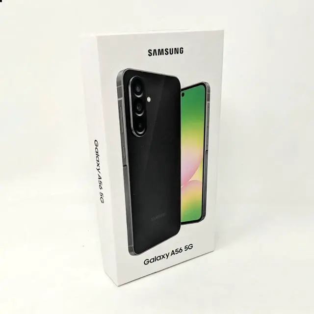 Alt view image 3 of 7 - Samsung Galaxy A56 5G 256GB SM-A566E/DS Unlocked 12GB RAM Smartphone - Awesome Graphite (SM-A566EZADTPA) -New