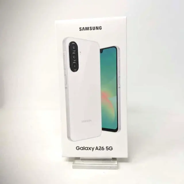 Alt view image 3 of 7 - Samsung Galaxy A26 5G  SM-A266M/DS 256GB Global Unlocked 6.7inch 8GB RAM Smartphone - White -New