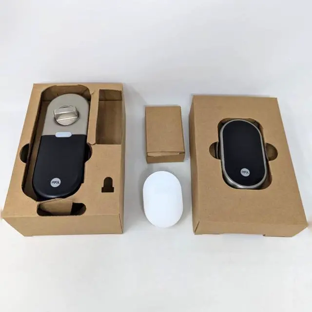 Alt view image 2 of 7 - Nest X Yale Tamper-Proof Smart Lock for Keyless Entry with Nest Connect - Satin Nickel - Good