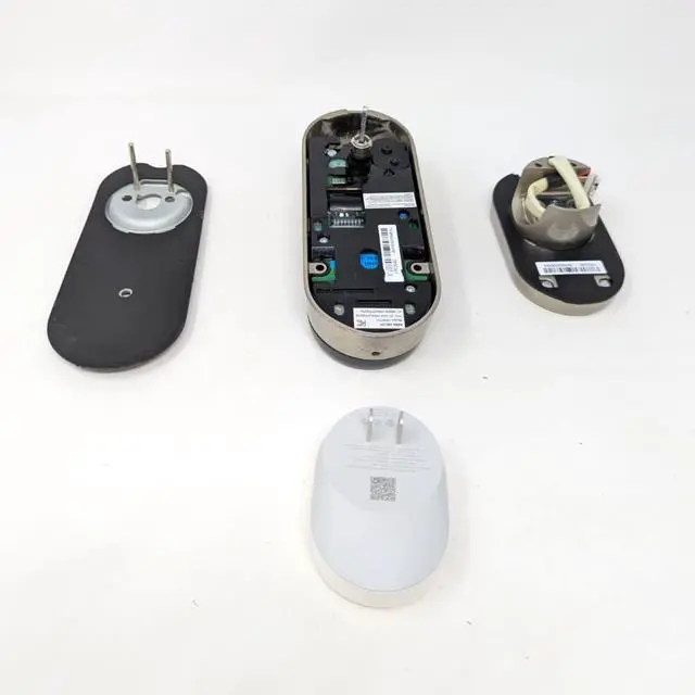 Alt view image 3 of 7 - Nest X Yale Tamper-Proof Smart Lock for Keyless Entry with Nest Connect - Satin Nickel - Good