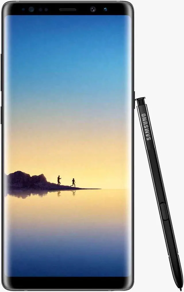 Alt view image 3 of 4 - Samsung Galaxy Note 8 64GB N950U1 Factory Unlocked 4G LTE 6.3" Super AMOLED 6GB RAM 12MP+12MP Smartphone - Midnight Black