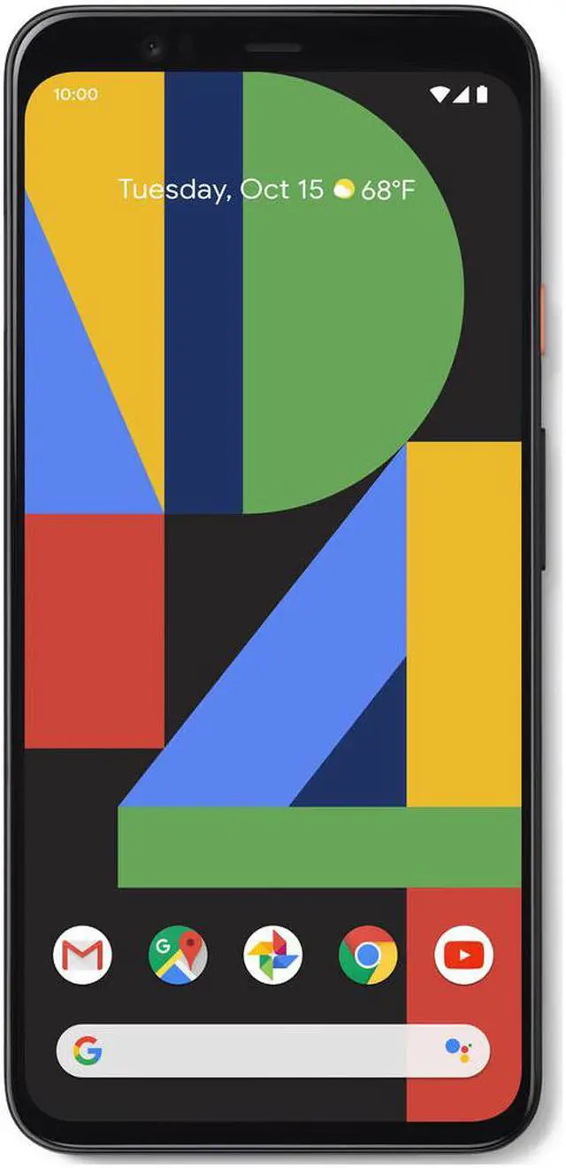Alt view image 2 of 10 - Google Pixel 4 128GB G020l GSM + CDMA Factory Unlocked 4G LTE 5.7" P-OLED Display 6GB RAM Snapdragon 855 GOOGLE EDITION  Smartphone - Clearly White