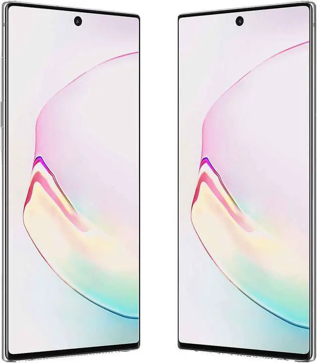 Alt view image 4 of 4 - Samsung Galaxy Note 10 256GB SM-N970U1 GSM Factory Unlocked 4G LTE 6.3" Dynamic AMOLED Display 8GB RAM Triple 12MP+12MP+16MP Camera Smartphone - Aura White