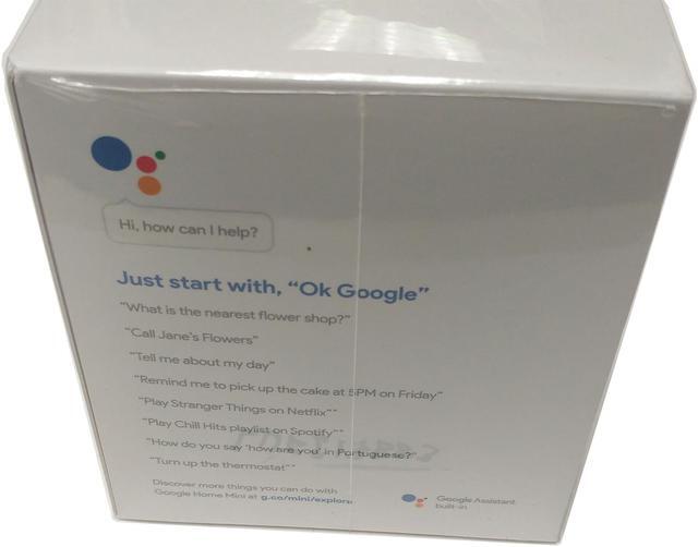 Alt view image 3 of 7 - Google Home Mini Smart Small Artificial Intelligent Speaker - Charcoal