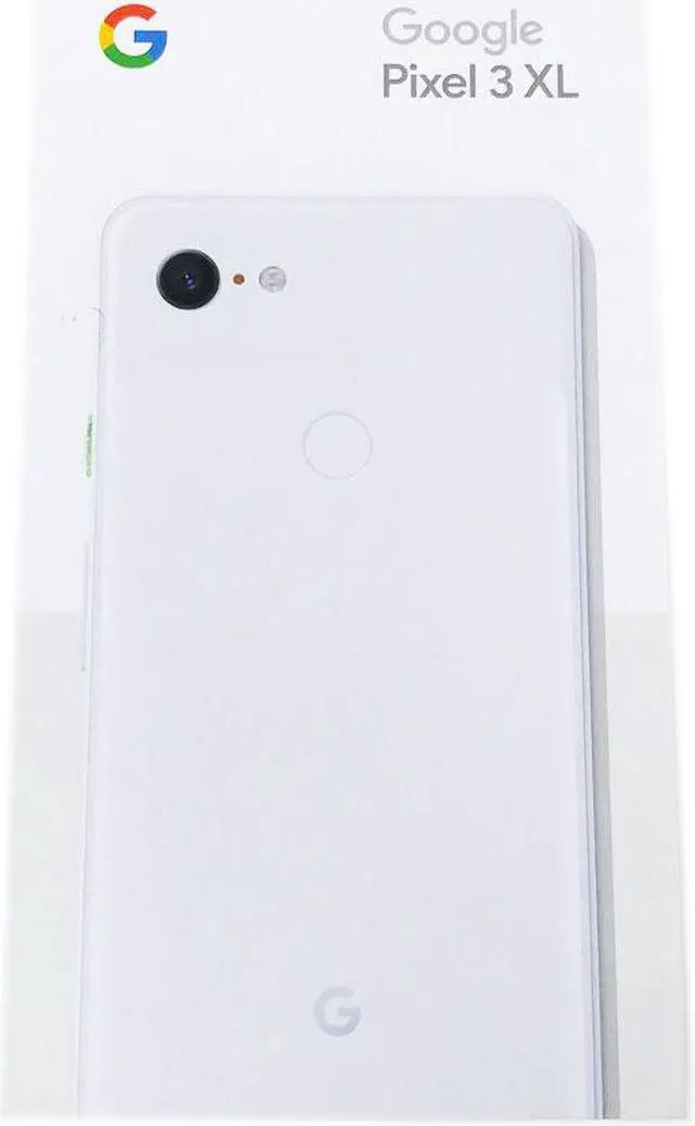 Alt view image 5 of 6 - Google Pixel 3 XL 64GB Unlocked 4G LTE 6.3" P-OLED Display 4GB RAM 12.2MP Rear & Dual 8MP+8MP Front Camera Phone - Clear White