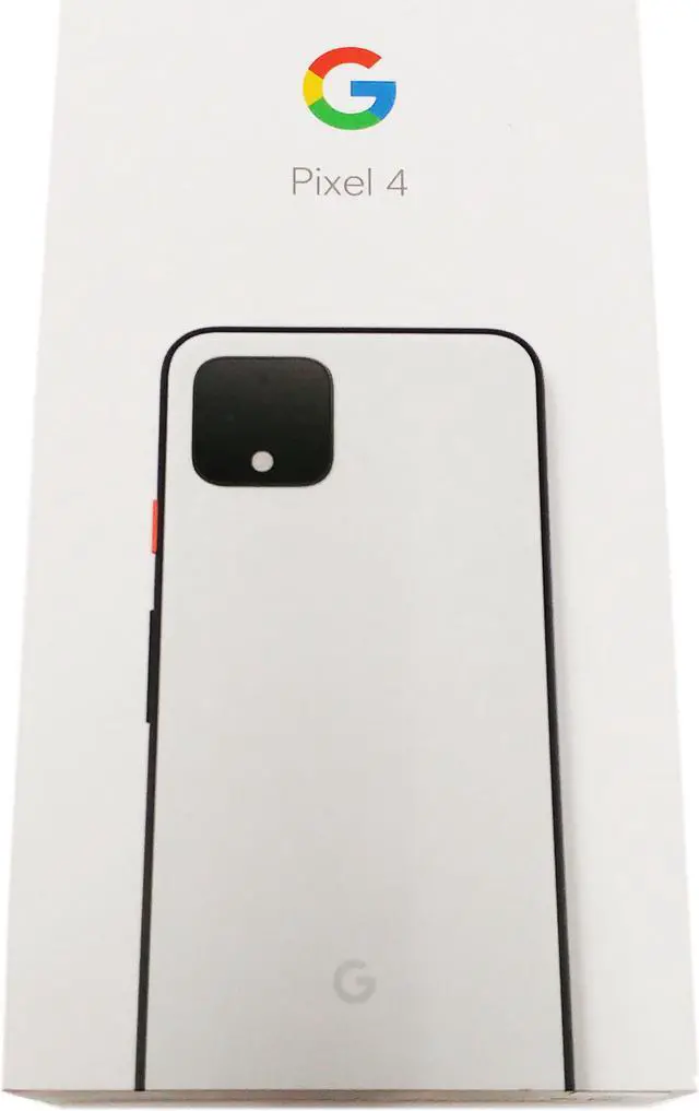 Alt view image 5 of 10 - Google Pixel 4 128GB G020l GSM + CDMA Factory Unlocked 4G LTE 5.7" P-OLED Display 6GB RAM Snapdragon 855 GOOGLE EDITION  Smartphone - Clearly White