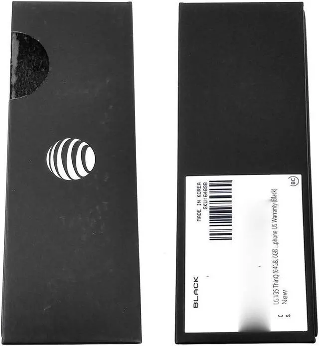 Alt view image 5 of 5 - LG V35 ThinQ 64GB GSM Unlocked 4G LTE 6 in P-OLED Capacitive Touchscreen 6GB RAM Dual 16MP + 16MP Camera Phone - Aurora Black