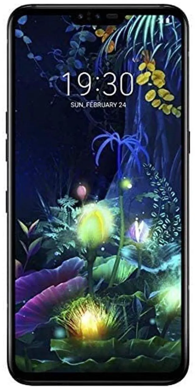 Main image of LG V50 ThinQ 5G 128GB LM-V450PM GSM Unlocked 6.4 in P-OLED Display 4G LTE 6GB RAM Triple 12 MP + 12 MP + 16 MP Camera Smartphone - Aurora Black