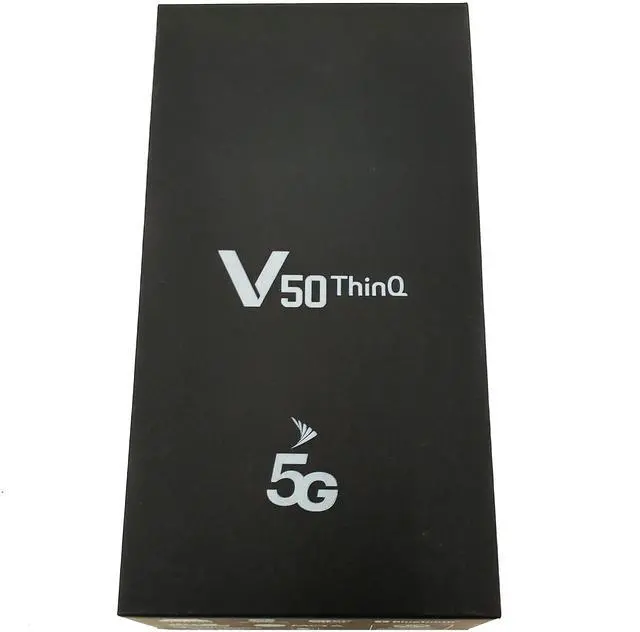 Alt view image 5 of 14 - LG V50 ThinQ 5G 128GB LM-V450PM GSM Unlocked 6.4 in P-OLED Display 4G LTE 6GB RAM Triple 12 MP + 12 MP + 16 MP Camera Smartphone - Aurora Black