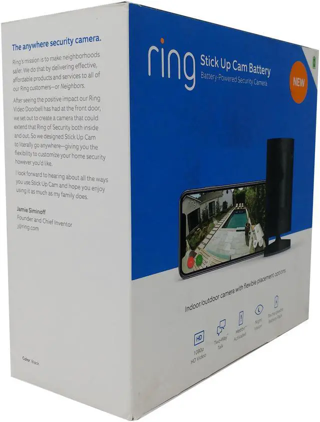 Alt view image 6 of 14 - Ring Stick Up Cam Battery HD Security Camera