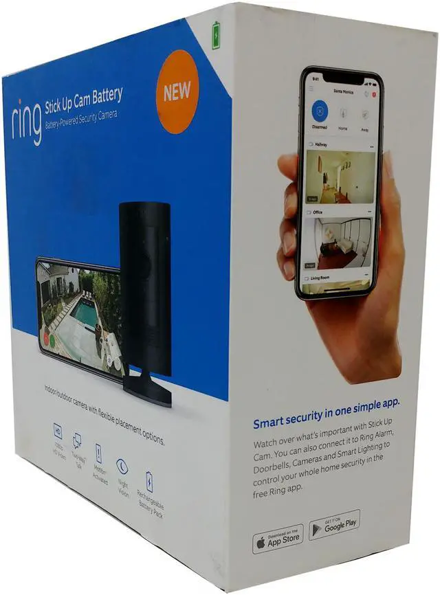 Alt view image 7 of 14 - Ring Stick Up Cam Battery HD Security Camera