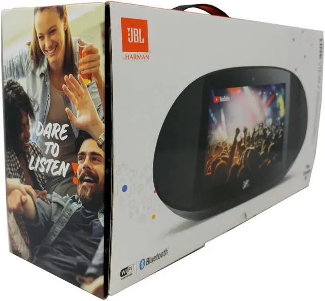 Alt view image 11 of 12 - JBL Link View Voice-Activated Bluetooth Speaker with 8" Smart Display