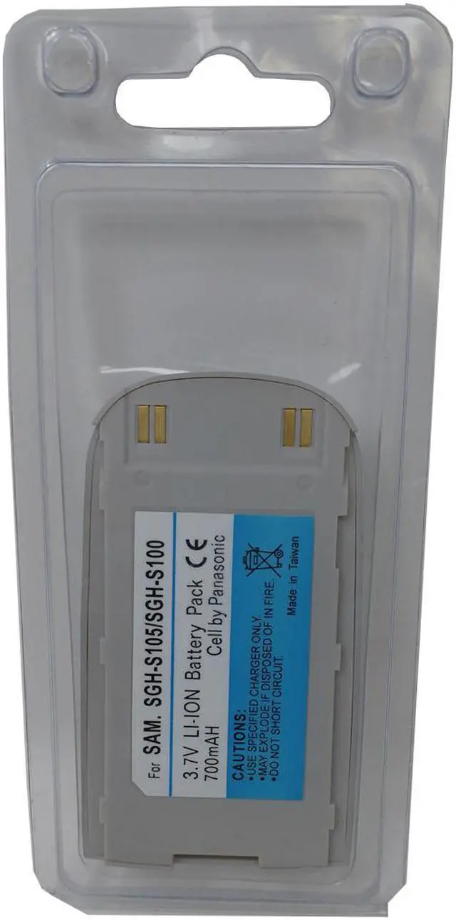 Alt view image 2 of 8 - Samsung SGH-S105 / SGH - S100 3.7V Li-ion 700 mAh Battery Pack Cell by Panasonic