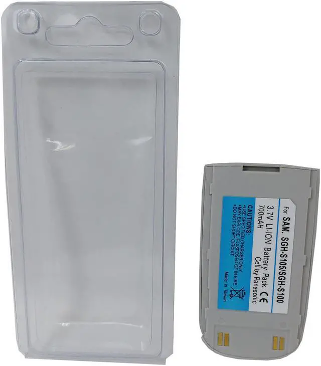 Alt view image 8 of 8 - Samsung SGH-S105 / SGH - S100 3.7V Li-ion 700 mAh Battery Pack Cell by Panasonic