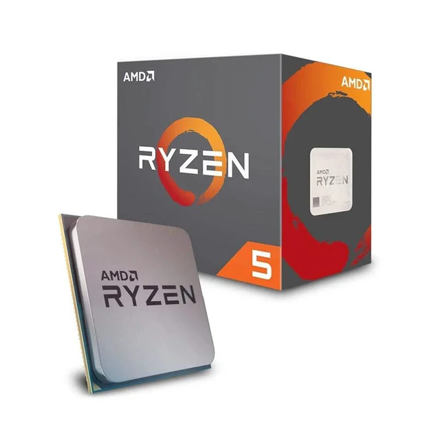 Alt view image 5 of 5 - OB AMD Ryzen 5 2600 Processor with Wraith Stealth Cooler - YD2600BBAFBOX