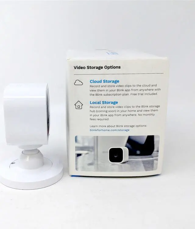 Alt view image 19 of 20 - Blink Mini Compact indoor plug-in smart security camera 1080 HD video motion detection Works with Alexa – 1 camera White
