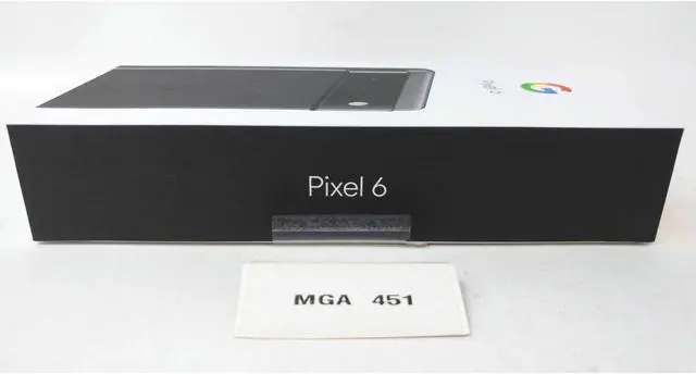 Alt view image 6 of 7 - Google Pixel 6 5G 128GB Factory Unlocked GA02900-US 6.4 in AMOLED Display 8GB RAM Smartphone - Stormy Black