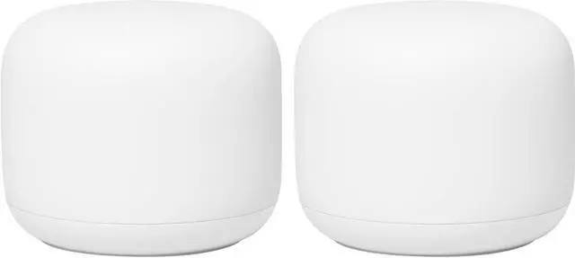 Alt view image 16 of 20 - Google GA00822US Nest Dual-Band Wi-Fi System - Snow
