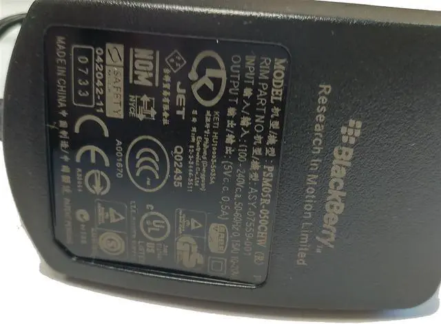 Alt view image 3 of 3 - Blackberry Compatible Home Charger Alcatel SMARTFLIP Micro USB AC charger - Black