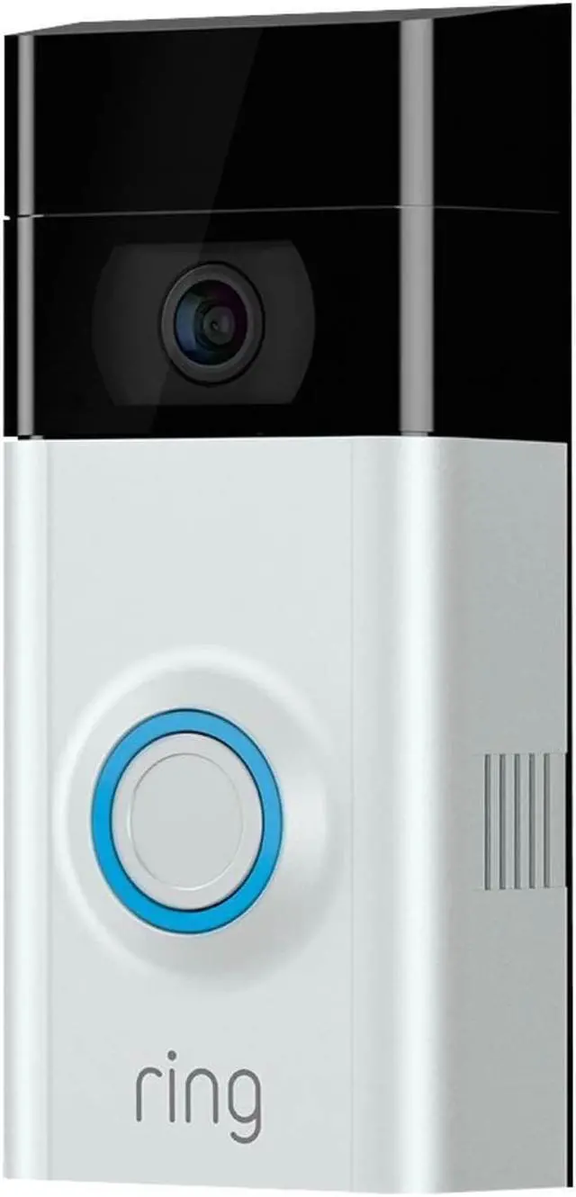 Alt view image 2 of 20 - Ring Video Doorbell 3 8VRSLZ-0EN0 1080p HD Wi-Fi Video 2-way Talk