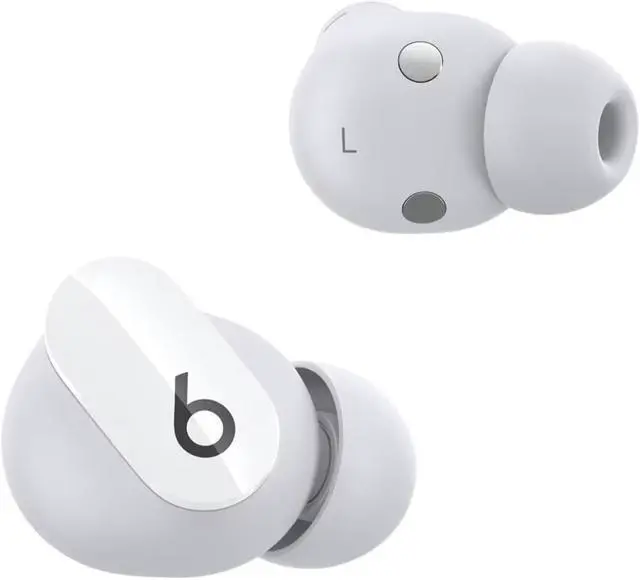 Alt view image 15 of 20 - Beats Studio Buds True Wireless Noise Cancelling Earphones (MJ4Y3LL/A) – White