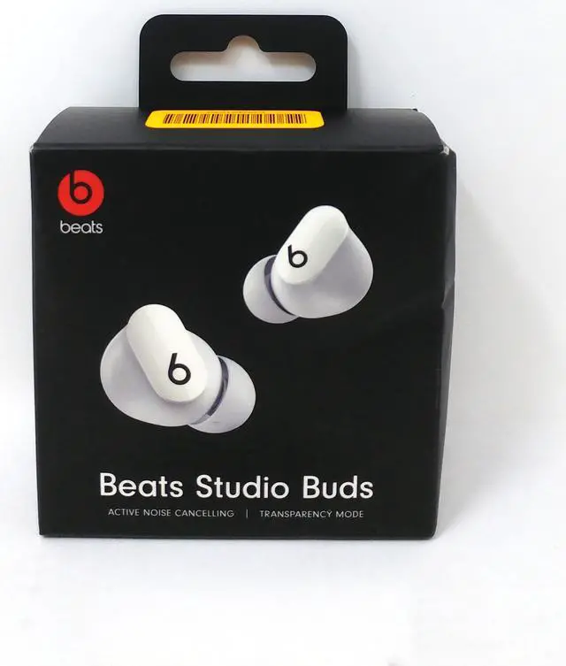 Alt view image 13 of 20 - Beats Studio Buds True Wireless Noise Cancelling Earphones (MJ4Y3LL/A) – White