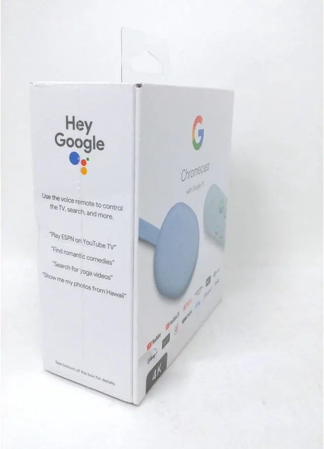 Alt view image 9 of 13 - Google Nest Chromecast GA01923-US with Google TV - 4K - Sky