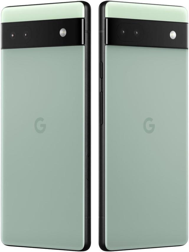Alt view image 2 of 5 - Google Pixel 6a 5G 128GB GA03715-US Factory Unlocked 6.1 in OLED Display 6GB RAM Dual Camera Smartphone - Sage - USA EDITION