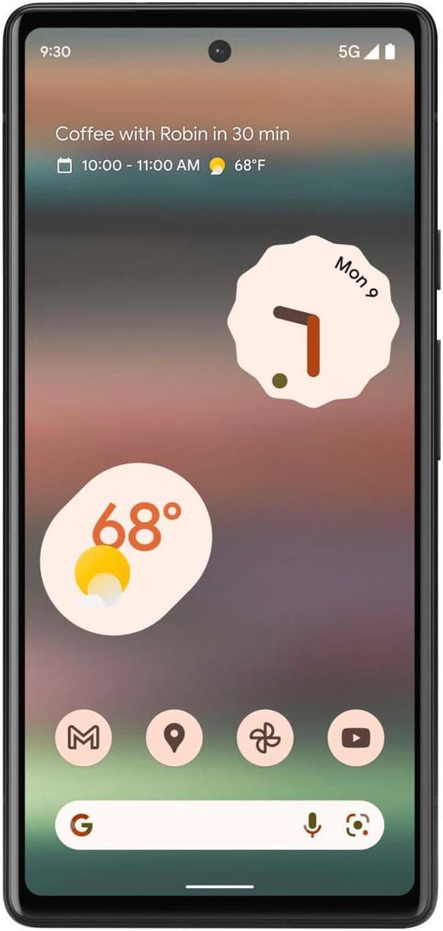 Main image of Google Pixel 6a 5G 128GB GA03715-US Factory Unlocked 6.1 in OLED Display 6GB RAM Dual Camera Smartphone - Sage - USA EDITION