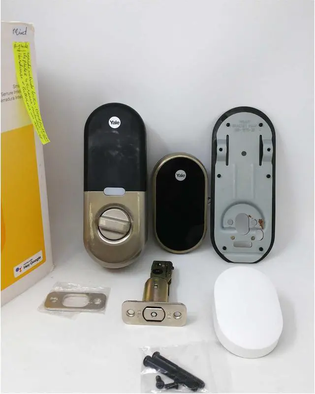 Main image of Grade A Nest X Yale - Smart Lock with Nest Connect - Satin Nickel
