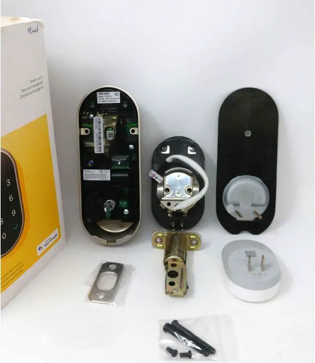 Alt view image 2 of 7 - Grade A Nest X Yale - Smart Lock with Nest Connect - Satin Nickel