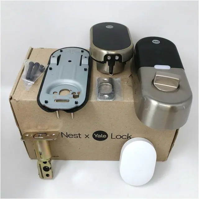 Alt view image 4 of 7 - Grade A Nest X Yale - Smart Lock with Nest Connect - Satin Nickel