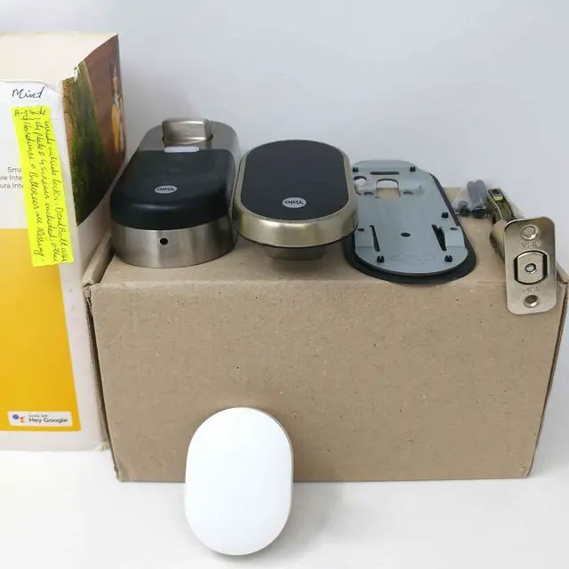 Alt view image 6 of 7 - Grade A Nest X Yale - Smart Lock with Nest Connect - Satin Nickel