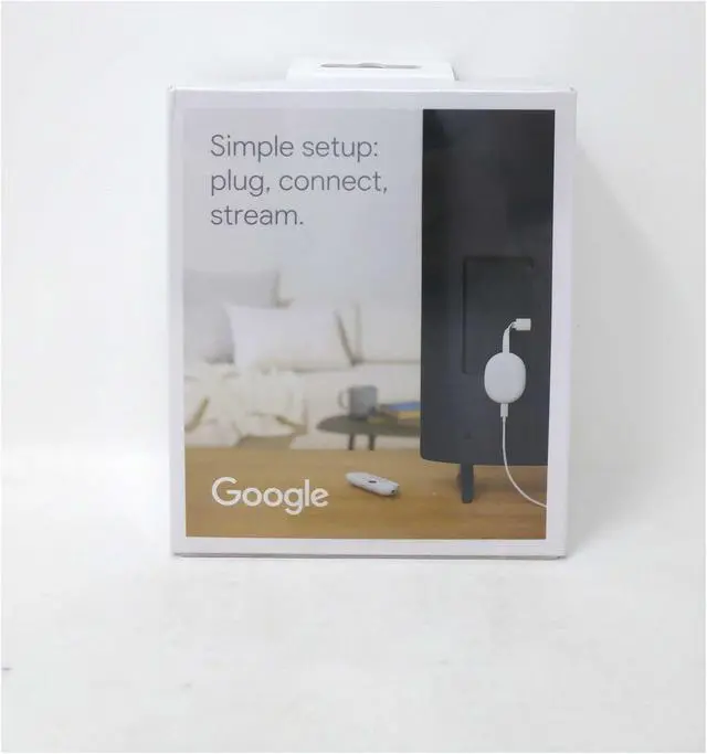 Alt view image 11 of 19 - Google Nest GA03131 Chromecast With Google TV (HD) - Snow
