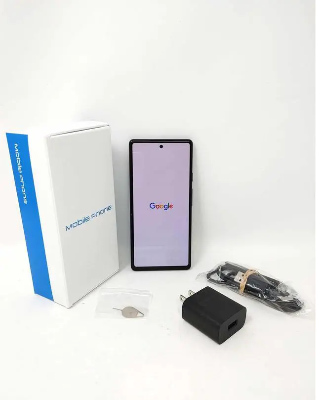 Alt view image 6 of 7 - Google Pixel 6a 5G 128GB GX7AS Factory Unlocked 6.1 in OLED Display 6GB RAM Smartphone - Charcoal - Generic Box - Good