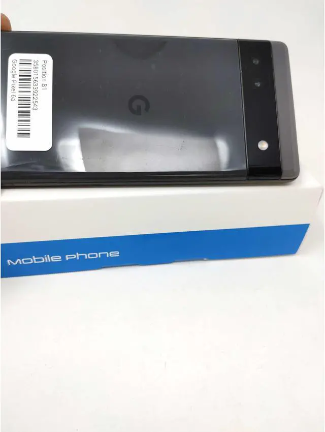 Alt view image 4 of 7 - Google Pixel 6a 5G 128GB GX7AS Factory Unlocked 6.1 in OLED Display 6GB RAM Smartphone - Charcoal - Generic Box - Good