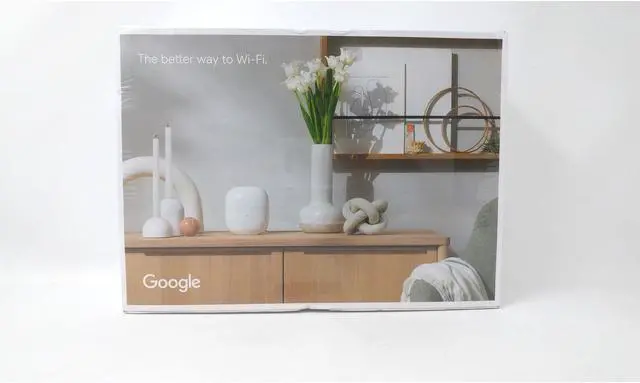 Alt view image 19 of 20 - Google Nest GA03689 Wifi Pro 6e AX5400 Mesh Router - 2 Pack - Snow