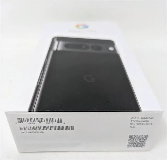 Alt view image 5 of 7 - Google Pixel 7 Pro 5G 256GB GA03456-US Unlocked 6.7 in LTPO AMOLED Display 12GB RAM Triple Camera Smartphone - Obsidian