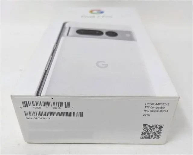 Alt view image 5 of 7 - Google Pixel 7 Pro 5G 128GB GA03454-US Unlocked 6.7 in LTPO AMOLED Display 12GB RAM Triple Camera Smartphone - Snow