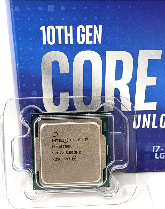 OB Intel Core i7-10700K Comet Lake 8-Core 3.8 GHz LGA 1200 125W