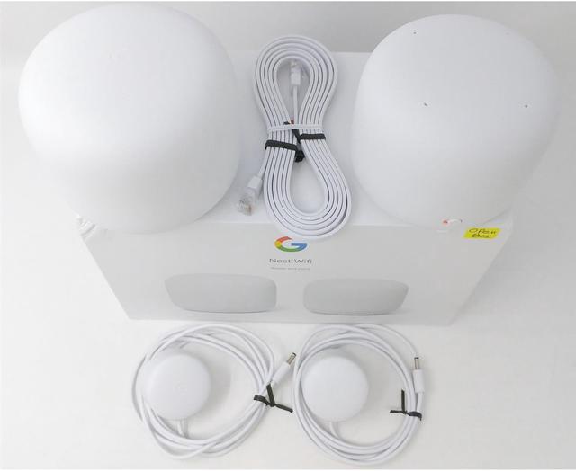 Alt view image 3 of 6 - OB Google Nest Wi-Fi Router H2D Point H2E GA00822-US Single Family Homes - Snow